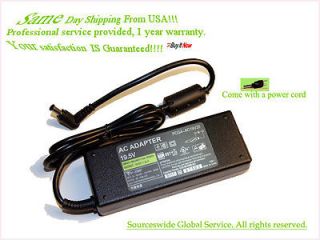 AC Adapter For Sony Vaio SVE Series Notebook Power Supply Cord Battery 