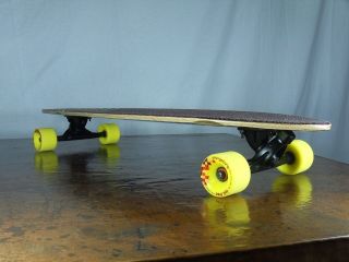 Globe Longboard Skateboard Arcadia Complete w/ Orangatang Wheels and 