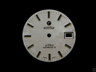 Original Vintage ROAMER Anfibio Watch Dial New