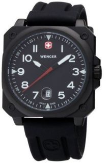 Wenger Swiss AeroGraph Cockpit Nato Black Dial and Strap Date Watch 