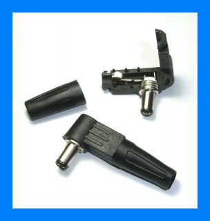DC Power Plug Right Angle 2.1mm x 5.5mm x 9.5mm   