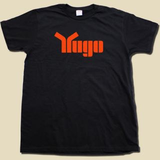 YUGO automobile tshirt CLASSIC 1980s car t shirt COOL