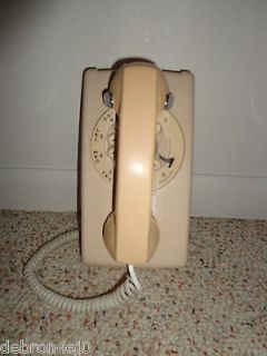 VINTAGE NORTHERN BELL ROTARY DIAL WALL PHONE