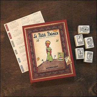 Le Petit Prince Diary Journal Daily Planner + Stamp Kit