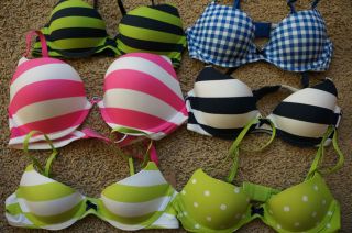 NWT Hollister Gilly Hicks Push Up Bra Choose Your Color and Size 32 34 