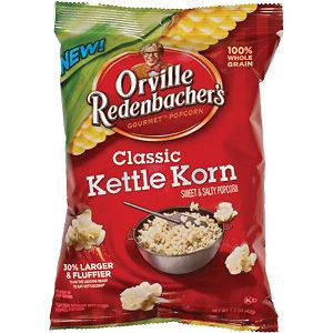   bags of Orville Redenbachers Classic Kettle Korn Popcorn 1.5 OZ Each