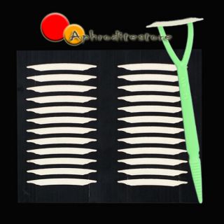 240 pairs Clear Make Up Double sided Eyelid Adhesive Sticker Tapes 