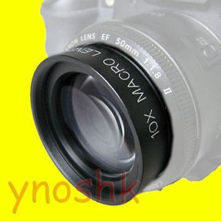 52mm +10 Close up Macro Lens for Nikon D40x D3200 D3100 D5000 D5100 AF 