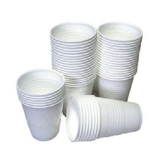 3000 x 7OZ PLASTIC DISPOSABLE ECONOMY TUMBLER CUPS TEA WATER PARTY 