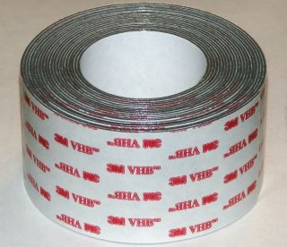   10ft 4941 double sided acrylic foam adhesive coated mounting tape