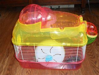 Hamster Rodent Gerbil Mouse Clearvioew Cage #3488*