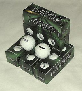 Golf Balls  2012 Nitro Blaster White  15 Pack Titanium Core for 