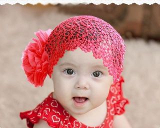 1Pc New Baby Girl Toddler Lace Headband Hair Bow Accessories 3 Colors 