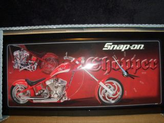 Jebco Clock Snap on Orange County Choppers Clock New in box