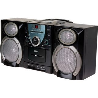 Coby CXCD400 CX CD400 Mini Hi Fi CD/Stereo Cassette Player/Recorde​r