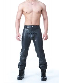 SQUEEZE.DOG Latex Gummi Rubber Casual Active Pants Jeans Codpiece 