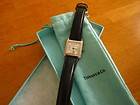 AUTHENTIC TIFFANY & CO. SWISS WRIST WATCH NEW TIFFANY BAND W/POUCH 