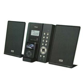 TEAC MC DX50i 2.1 Channel Ultra Thin Hi Fi System with iPod Dock CD 