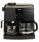 Krups XP1500 Coffee Maker and Espresso Machine Combination Black