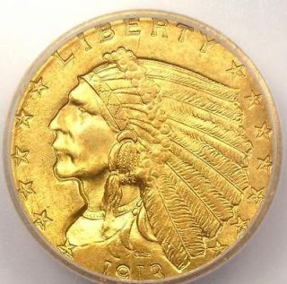   Indian Gold Quarter Eagle $2.50   ICG MS64   RARE Uncirculated Coin