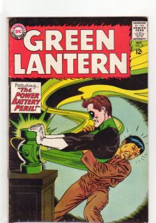 Green Lantern #32 VG+ 1964 DC Comic Power Battery Peril