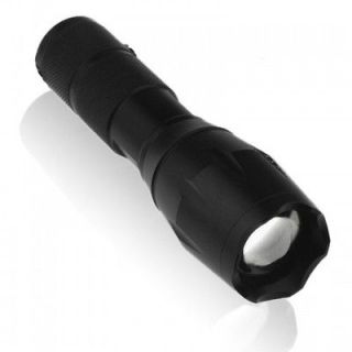 Mode White Light Bright LED Torch Flashlight with String for Hiking 