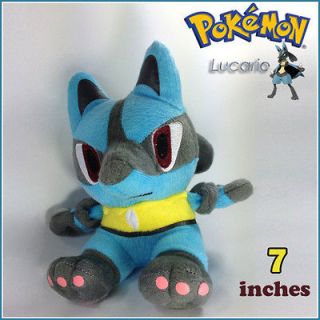   Pokemon Lucario Rukario Plush Toy Stuffed Animal Collectible Doll 7