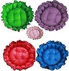 round waterproof open and tie up 2use doggie bed puppy mat pet house 