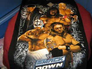 WWE 2007 KANE Rey Mysterio EDGE Kofi Kingston THE UNDERTAKER T Shirt 