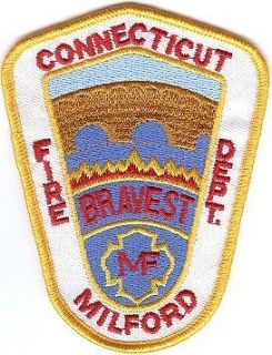 Newly listed CONNECTICUT   MILFORD FIRE DEPARTMENT Patch