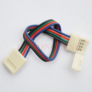 10 X Line PCB Connector Adapter for 5050 RGB LED 10mm Strip to Strip 