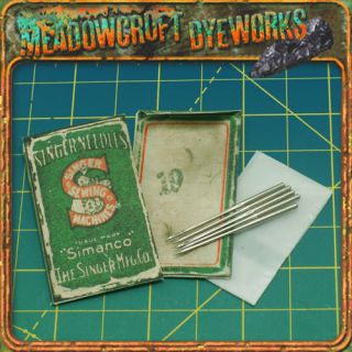 Unused Vintage Singer Industrial Sewing Machine Needles   19   5 Pack