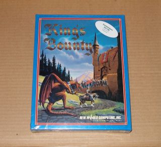 Kings Bounty by New World Computing for the Commodore 64/128   NEW