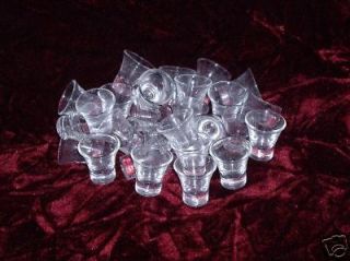 Newly listed Vintage GLASS Communion Cups   Lot of 25