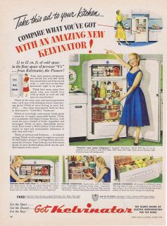 vintage refrigerator in Major Appliances