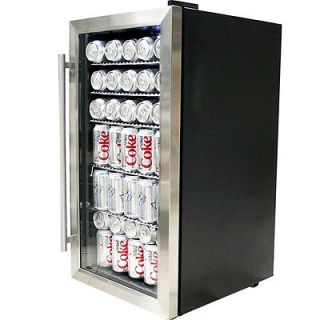   Cooler Refrigerator Compact Soda Beer Can Wine Drink Mini Fridge