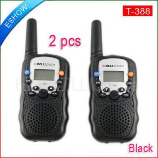 2PCS Walkie Talkie T 388 0.5W UHF Two Way Radio for Kids use at home