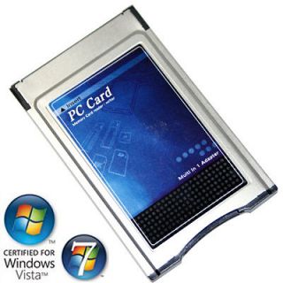 SDHC/XD/SD/MS to PCMCIA CardBus PC Card Adapter Reader