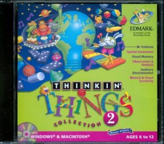Thinkin Things Collection 2 from Edmark ages 6   12 Windows 98 95 ME 