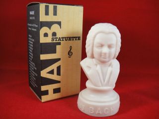 Halbe Composer Head Bust Statue Statuette Music Piano Gift Award 4.5 