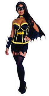   mask cape comic batman womens sexy costume halloween LARGE 12/14