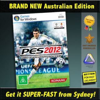   Soccer 2012 game for PC PES 12 computer software football UEFA