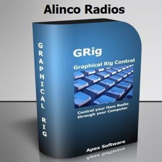 GRig II HAM RADIO COMPUTER HF VHF RIG CONTROL SOFTWARE FOR ALINCO 