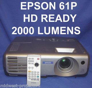   61p 2000 LUMEN HD Wide Screen Home Theater / Computer Projector