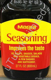 Maggi Seasoning Improve Taste Soup Sauce Salad Vegetable Dishes 