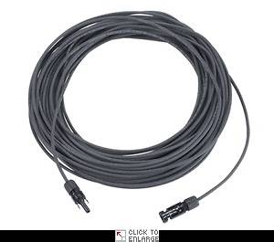 50 ft Solar Extension Cable 10 AWG UL4703 PV Wire w/ MC4 Connectors