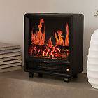 Apartment Home Dorm Garage Electric Log Flame Easy Use Space Heater 
