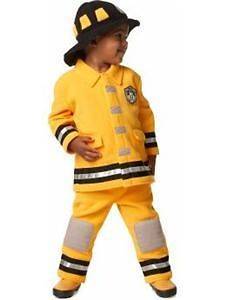 Old Navy Boy Fireman Firefighter Halloween Costume 6 12