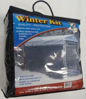   Shade and Winter Kit for Kennels, 57  Inches High by 24 Feet Lon