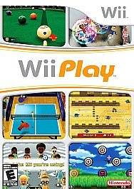 Wii Play Nintendo Wii Video Game NEW FACTORY SEALED 9 Games in 1 Wii 